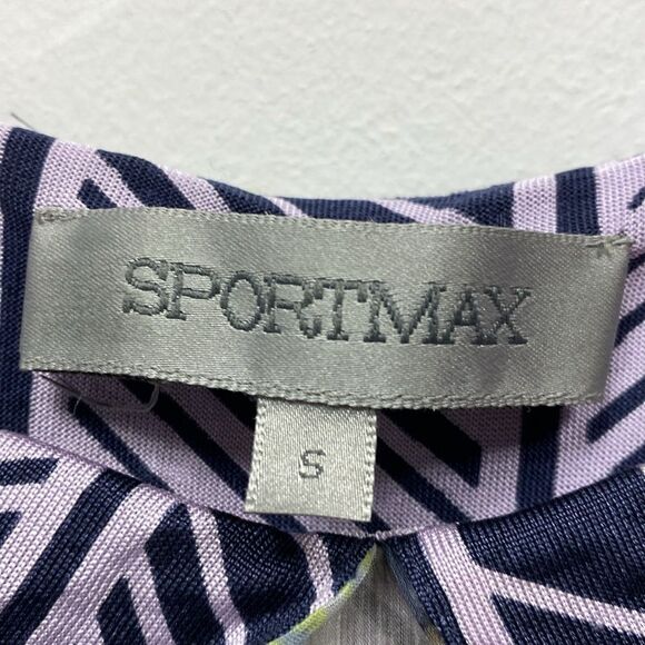 Sportmax Silk Layered Blouse Small - Picture 2 of 8